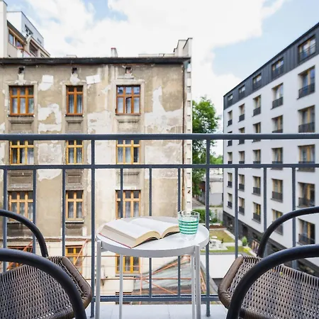 Lagom - 1Br Ap With Balcony - Kazimierz Lägenhet